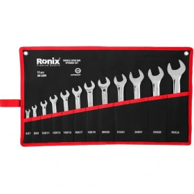 ست آچار دو سر تخت رونیکس مدل RH-2205 مجموعه ۱۲ عددی