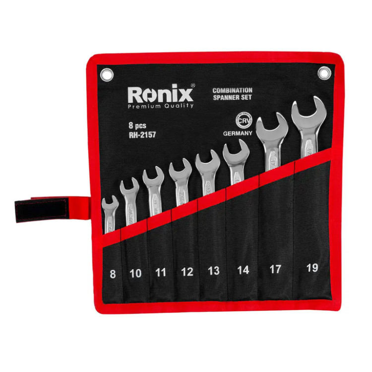 مجموعه آچار یکسر رینگ و یکسر تخت رونیکس مدل RH-2157