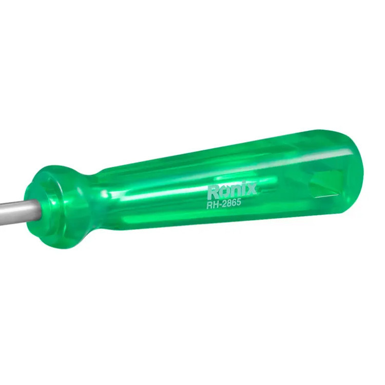 پیچ گوشتی تکی ساده 125*6 چهارسو کریستالی